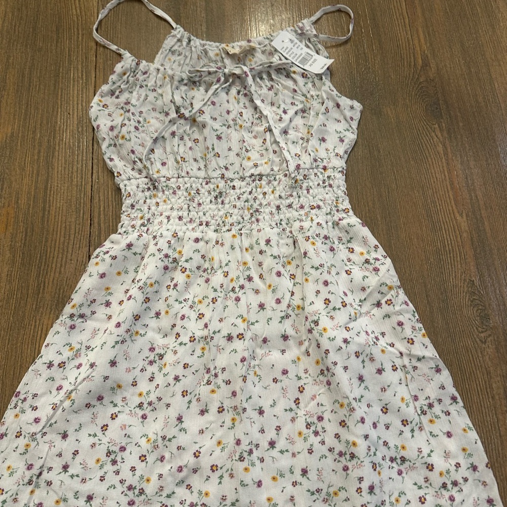 NWT LA Hearts Floral Smocked Dress XS